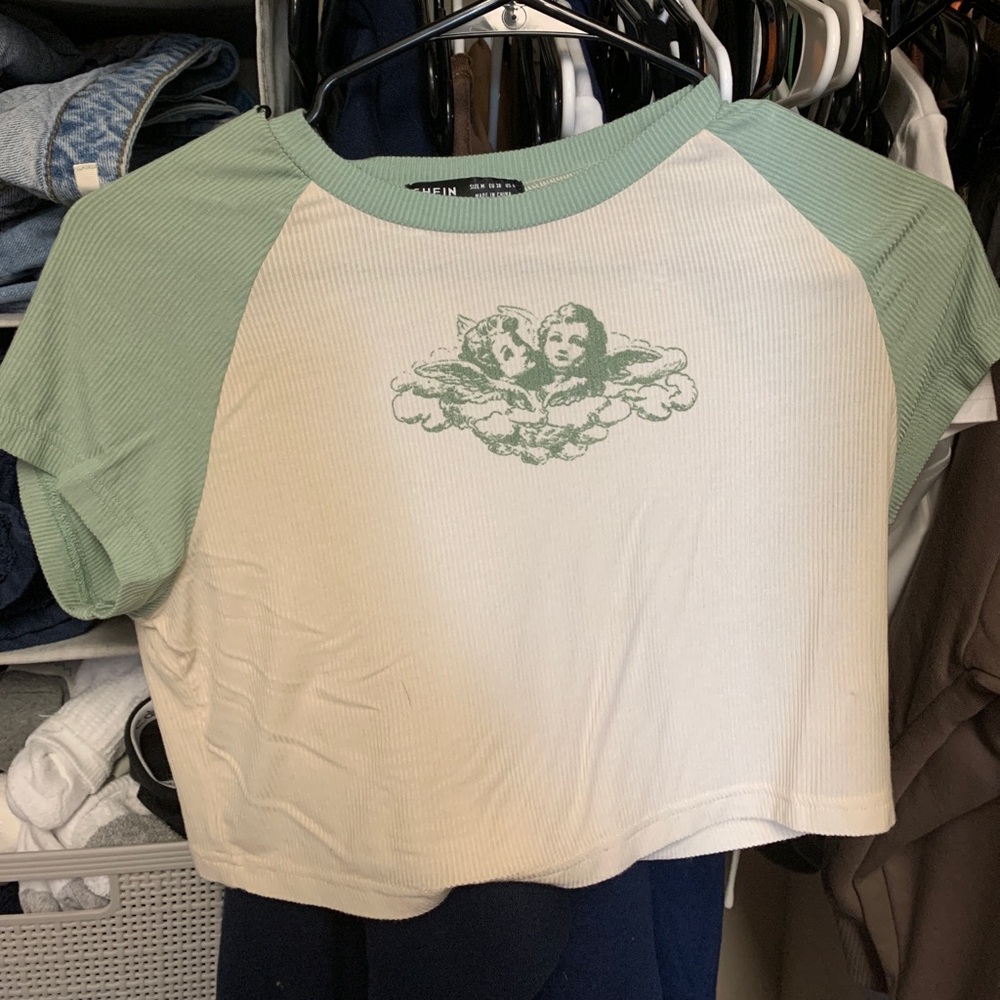 Cropped Angel Teeshirt
